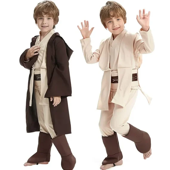 Obi Wan Kenobi Kids Jedi Cloak Cosplay Suit 1 | PricZone