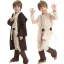 Obi-Wan Kenobi Kids Jedi Cloak Cosplay Suit