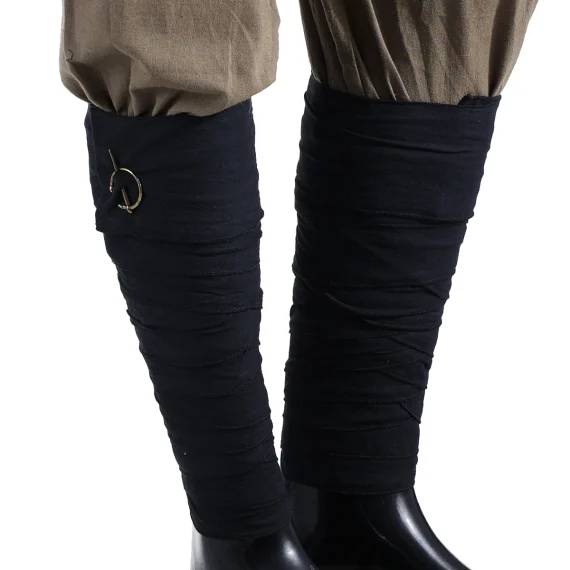 Viking LARP Leg Wraps with Clasps 4 | PricZone