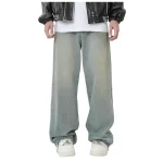 Mens Retro Punk Baggy Jeans 5 | PricZone