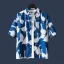 Goose Print Mens Hawaiian Beach Shirt