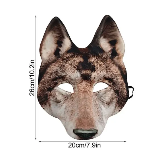 Scary Wolf Halloween Party Mask Cosplay Prop 6 | PricZone