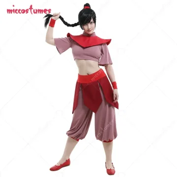 Kungfu Wear Suit Anime Cosplay Set 2