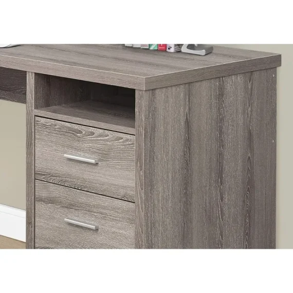 Corner Home Office Computer Desk with Storage Drawers 3 | PricZone