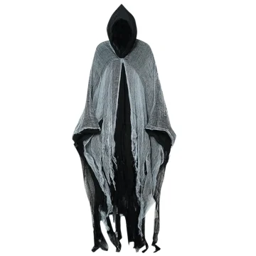 Ghost Dementors Gothic Hooded Cloak Costume 2