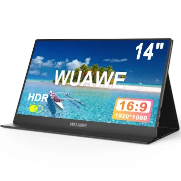 WUAWE 14 inch Portable Travel Monitor 1