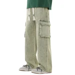 Mens Hip Hop Baggy Jeans Y2K Korean Streetwear 4 | PricZone