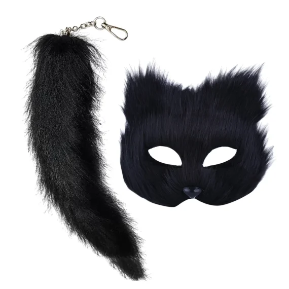 Fox Half Face Cosplay Mask for Party 5 | PricZone