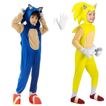 Sonic Cosplay Jumpsuit Lightning Hedgehog 1 | PricZone