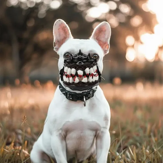 Creepy Dog Muzzle Halloween Teeth Costume 5 | PricZone