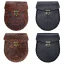 Medieval Viking Leather Coin Pouch Bag