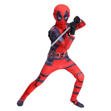 Superhero Deadpool Costume for Halloween 2