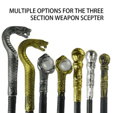 Snake Skull Scepter Kids Toy Cosplay Wand 1