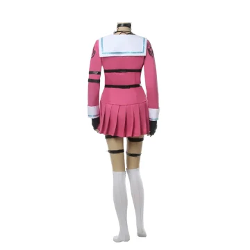 Danganronpa Miu Iruma Pink Cosplay Costume Set 2