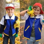 Ash Ketchum Blue Trainer Cosplay Costume Set 1 | PricZone