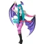 Womens Heart Hollow Cosplay Costume Set