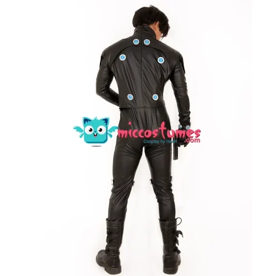 Mens Black Bodysuit Cosplay Jumpsuit 3 | PricZone