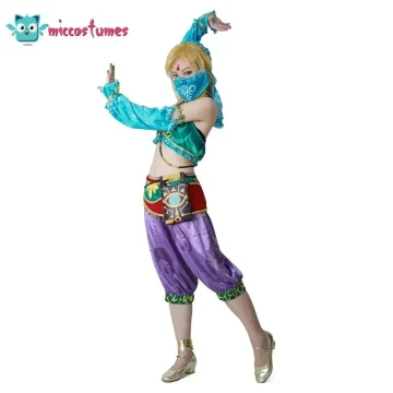 Miccostumes Women Gerudo Desert Cosplay Costume Fullset 1