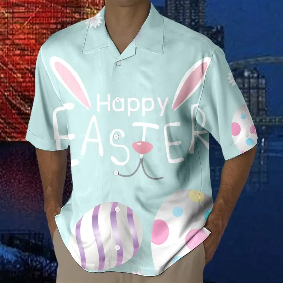 Mens Easter Casual Short Sleeve T Shirt Festive 4 | PricZone