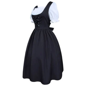 German Dirndl Oktoberfest Lace-Up Dress 2