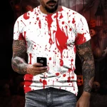 Sports Fashion Blood Splatter T Shirt 4 | PricZone