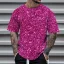 Mens 3D Sequin Short Sleeve Performance Shirt