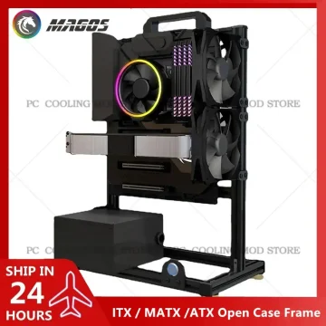 Aluminum Open Case Frame for ITX MATX ATX Motherboards 1