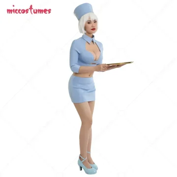 Retro Womens Uniform Costume for Parties 2