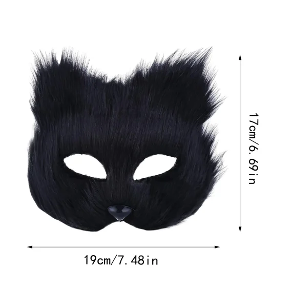 Fox Half Face Cosplay Mask for Party 6 | PricZone