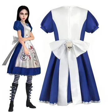 Alice Maid Cosplay Dress for Halloween 2