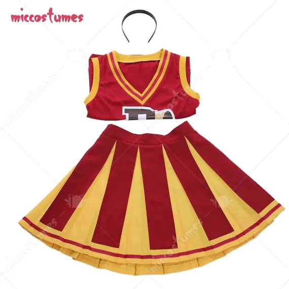 Cheerleader Dress Cosplay School Uniform 4 | PricZone