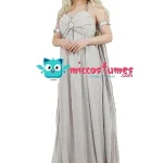 Grey Long Dress for Halloween 4 | PricZone