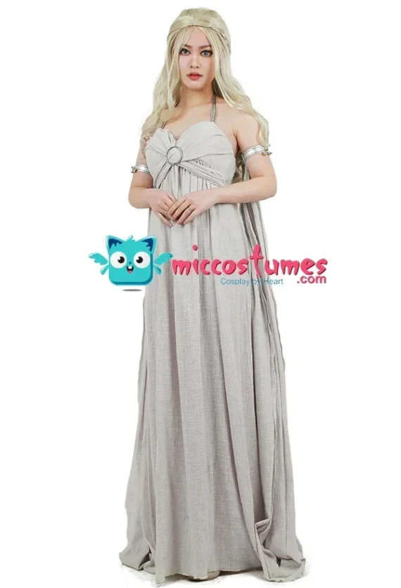 Grey Long Dress for Halloween 4 | PricZone