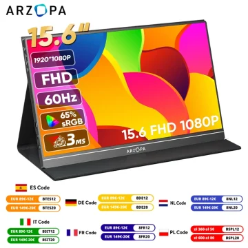 ARZOPA 1080P Portable 156 Inch Monitor Display 1 | PricZone