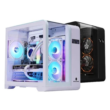 Transparent PC Case with LED Display for ITXM ATX 1 | PricZone