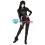 Womens Black Jumpsuit Cosplay Outfit