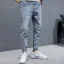 Mens Casual Sports Jeans Baggy Harem Pants