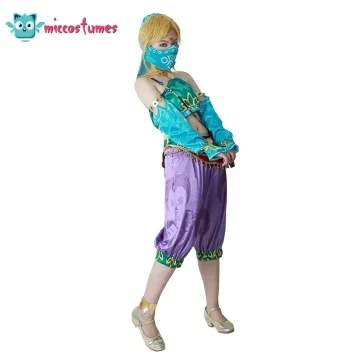 Miccostumes Women Gerudo Desert Cosplay Costume Fullset 2