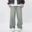 Mens Retro Punk Baggy Jeans