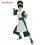 Green Kungfu Womens Cosplay Suit with Hairband