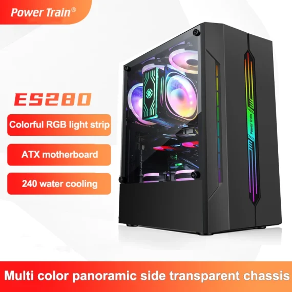 Power Train ES280 RGB ATX Gaming Case 1 | PricZone