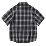 Mens Japanese Vintage Plaid Printed Shirt 2 | PricZone