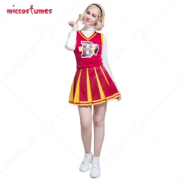 Cheerleader Dress Cosplay School Uniform 2