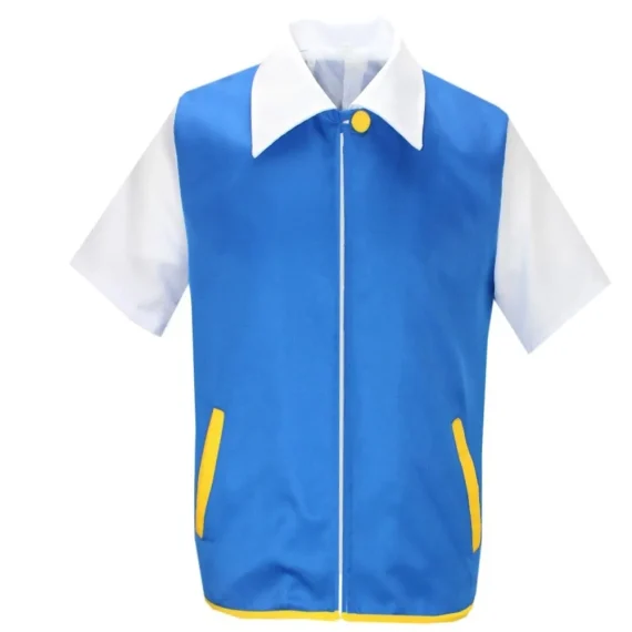 Ash Ketchum Blue Trainer Cosplay Costume Set 5 | PricZone