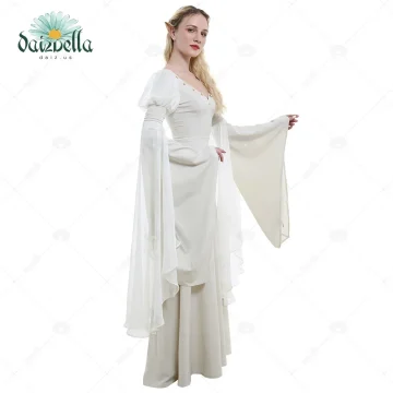 Womens Medieval Fantasy Handmade Elf Dress 2