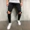 Men Slim Fit Ripped Jeans Punk Streetwear