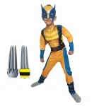 Wolverine Cosplay Jumpsuit with Mask 2 | PricZone