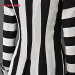 Womens Vertical Striped Jacket Suit Costume 5 | PricZone