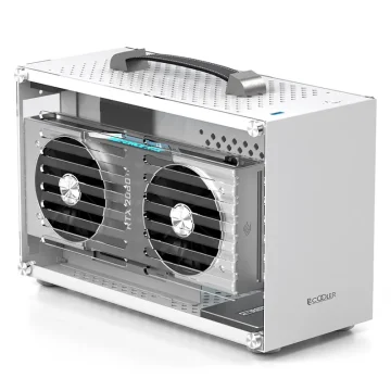 Pccooler I100 ITX Mini All Aluminum Gaming Case 3