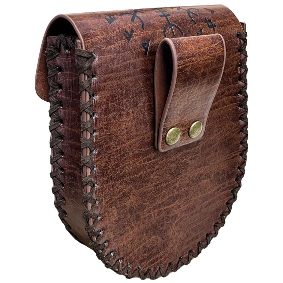 Medieval Viking Leather Coin Pouch Bag 6 | PricZone